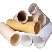 various materials non woven polyester dust removal media cheap flour aramid no mex pps ptfe acrylic filter bag of dust collector